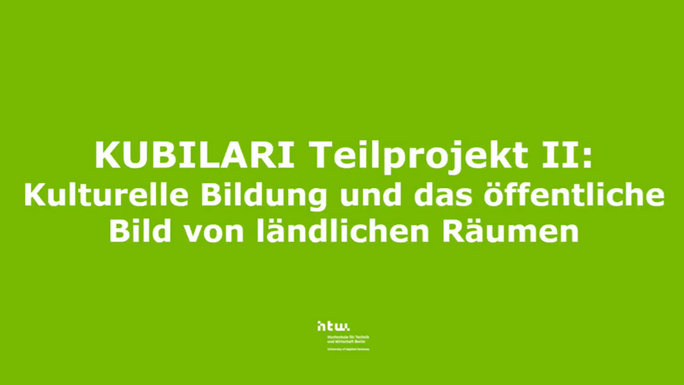 KUBILARI Teilprojekt II - BMBF Empirische Bildungsforschung